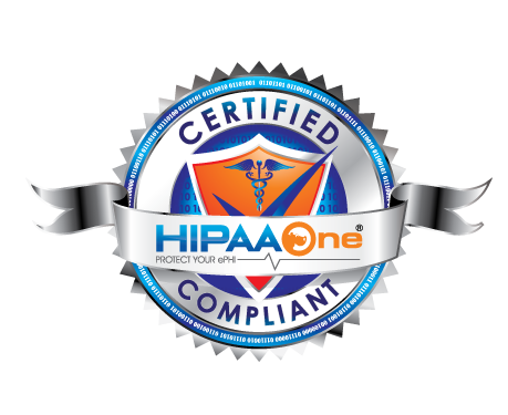 Sello de certificación HIPAA One®